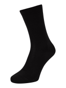 Falke Socken mit Stretch-Anteil Modell 'Family' in Black, Größe 35/38