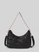 Guess Handtasche mit Steppnähten Modell 'ASSIA' in Black, Größe 1