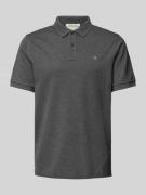 Gant Regular Fit Poloshirt mit Label-Stitching in Anthrazit Melange, G...