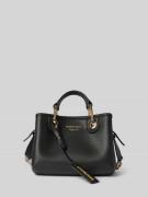 Emporio Armani Tote Bag mit Label-Applikation Modell 'ST.CERVO' in Bla...