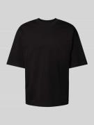 JAKE*S STUDIO MEN T-Shirt mit Rundhalsausschnitt in Black, Größe M