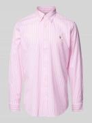 POLO RALPH LAUREN Regular Fit Freizeithemd mit Label-Stitching in Pink...