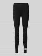 Puma Leggings mit elastischem Bund in Black, Größe L