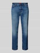 HUGO Tapered Fit Jeans im 5-Pocket-Design Modell '634' in Hellblau, Gr...