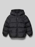 Tommy Hilfiger Kids Steppjacke mit Reißverschluss in Black, Größe 98