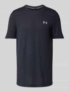 Under Armour T-Shirt mit Label-Print in Black, Größe XL