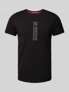 Alpha Industries T-Shirt mit Label-Print in Black, Größe S