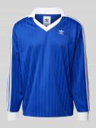 adidas Originals Longsleeve mit Label-Stitching in Royal, Größe L