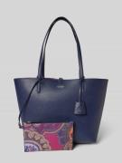 Lauren Ralph Lauren Tote Bag mit Label-Anhänger in Marine, Größe One S...