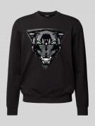 Antony Morato Sweatshirt mit Motiv-Print in Black, Größe L