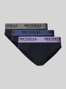 MCNEAL Slip mit elastischem Logo-Bund im 3er-Pack in Black, Größe S