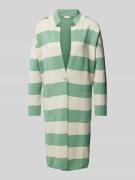 Milano Italy Longcardigan mit Eingrifftaschen in Mint, Größe L