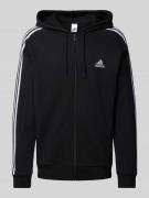 ADIDAS SPORTSWEAR Sweatjacke mit Kapuze in Black, Größe L