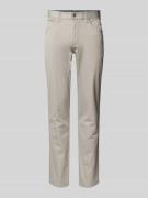 Christian Berg Men Regular Fit Chino im 5-Pocket-Design in Silber, Grö...