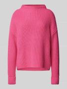 Selected Femme Strickpullover mit Turtleneck Modell 'SELMA' in Pink, G...