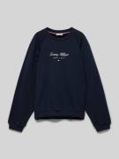 Tommy Hilfiger Teens Sweatshirt mit Rundhalsausschnitt in Marine, Größ...