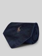 POLO RALPH LAUREN Krawatte aus Seide mit Label-Stitching in Marine, Gr...