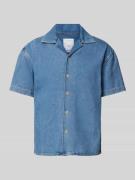 Jack & Jones Regular Fit Jeanshemd mit 1/2-Arm Modell 'CABANA' in Hell...