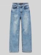 Blue Effect Jeans im Used-Look in Hellblau, Größe 164