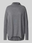 (The Mercer) N.Y. Kaschmirpullover mit Rollkragen in Mittelgrau Melang...