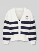 Guess Cardigan mit Knopfleiste in Offwhite, Größe 98