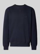 Tommy Hilfiger Sweatshirt mit Label-Stitching in Marine, Größe L