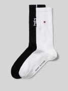 Tommy Hilfiger Socken mit elastischem Rippenbündchen im 2er-Pack in Bl...