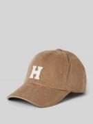 Hartford Basecap mit Logo-Stitching in Beige, Größe One Size