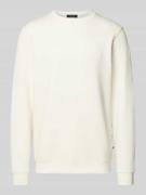 Matinique Sweatshirt mit Label-Detail Modell 'harry' in Offwhite, Größ...