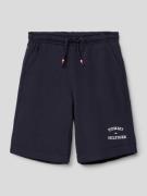 Tommy Hilfiger Teens Regular Fit Sweatshorts mit Label-Print in Marine...