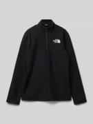 The North Face Sweatshirt mit Label-Stitching in Black, Größe L