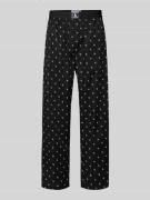 Calvin Klein Underwear Pyjama-Hose mit elastischem Label-Bund in Black...