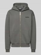 REVIEW Essentials Zip Hoodie in Dunkelgrau, Größe S