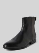 CK Calvin Klein Lederboots mit Reißverschluss in Black, Größe 40