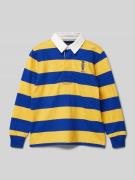 Polo Ralph Lauren Kids Sweatshirt mit Polokragen in Senf, Größe 104