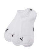 Puma Socken mit elastischem Bündchen im 3er-Pack in Weiss, Größe 39/42