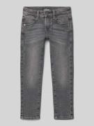 s.Oliver RED LABEL Slim Fit Jeans Modell 'BRAD' in Mittelgrau Melange,...