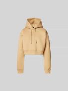 Dsquared2 Cropped Hoodie mit Kapuze in Camel, Größe L