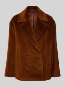 Max Mara Studio Jacke mit Reverskragen Modell 'FILOVIA' in Cognac, Grö...