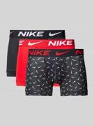 Nike Trunks mit elastischem Logo-Bund in Rot, Größe L