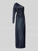 Lauren Ralph Lauren One-Shoulder-Abendkleid mit Effektgarn Modell 'SAK...