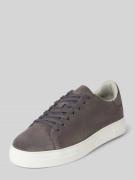 SELECTED HOMME Sneaker mit Schnürverschluss Modell 'DAVID' in Anthrazi...