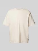 Jack & Jones T-Shirt mit Rundhalsausschnitt Modell 'JJEURBA' in Beige,...