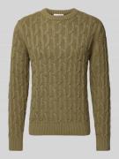 SELECTED HOMME Strickpullover mit gerippten Abschlüssen Modell 'CAI' i...