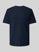 Tom Tailor Regular Fit T-Shirt mit Logo-Applikation in Marine, Größe X...