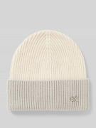 CK Calvin Klein Beanie in Two-Tone-Machart aus Wolle-Kaschmir-Mix in H...