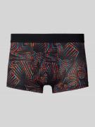 HOM Trunks mit elastischem Label-Bund in Black, Größe L