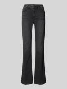 Raffaello Rossi Flared Jeans mit 5-Pocket-Design Modell 'VIC' in Anthr...