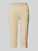 TONI Regular Fit Caprihose mit elastischem Bund Modell 'SUE' in Beige,...