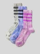 ADIDAS SPORTSWEAR Socken mit Label-Stitching im 3er-Pack in Lila, Größ...